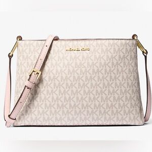 Michael Kors Trisha Medium Logo Crossbody Bag